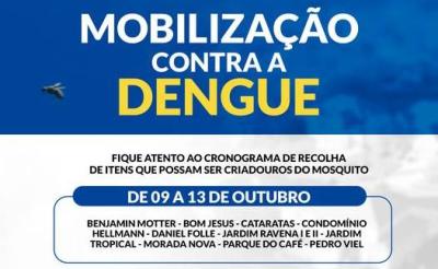 Cafelândia inicia mobilização contra a Dengue