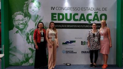Educação de Cafelândia participa do IV Congresso Estadual de Educação