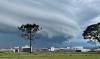 Imagem da notícia Formação de nuvem gigante impressiona moradores de Ibaiti